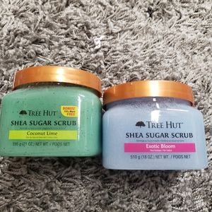 2 tree hut sugar scrubs